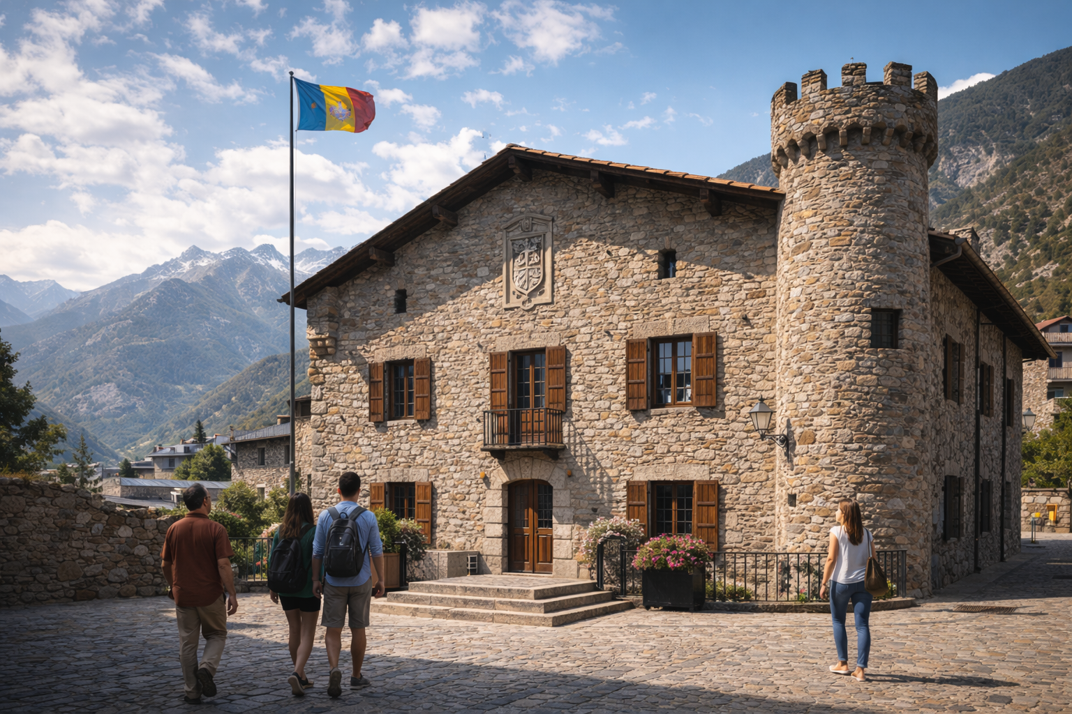 Casa de la Vall Andorra historic parliament building
