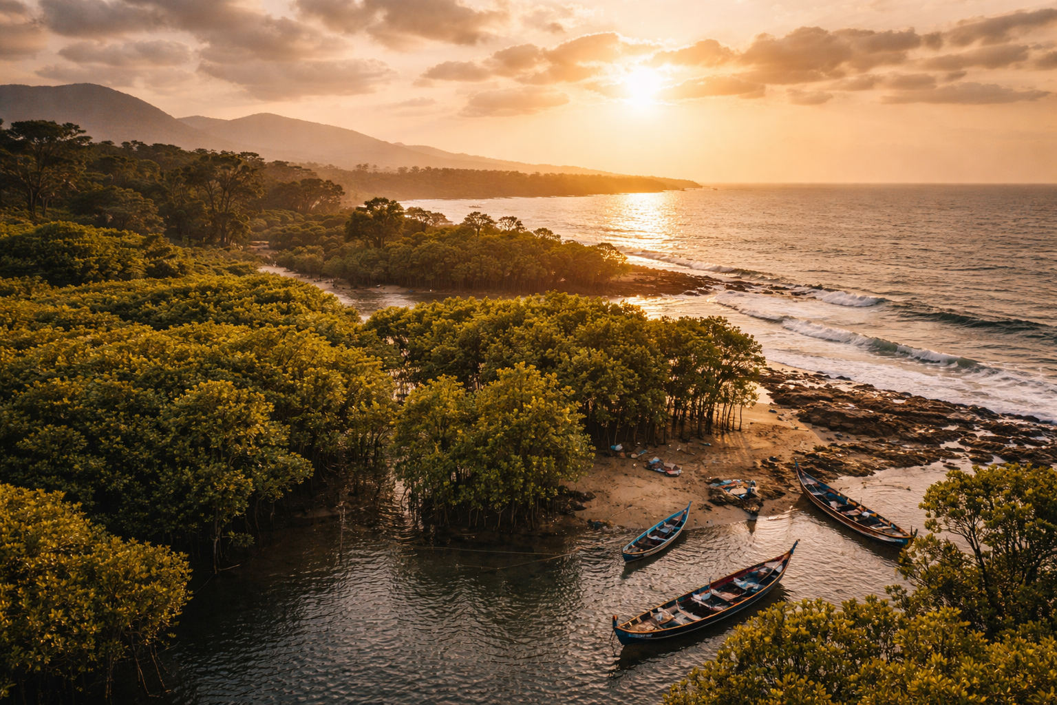 Costa di Dubréka in Guinea