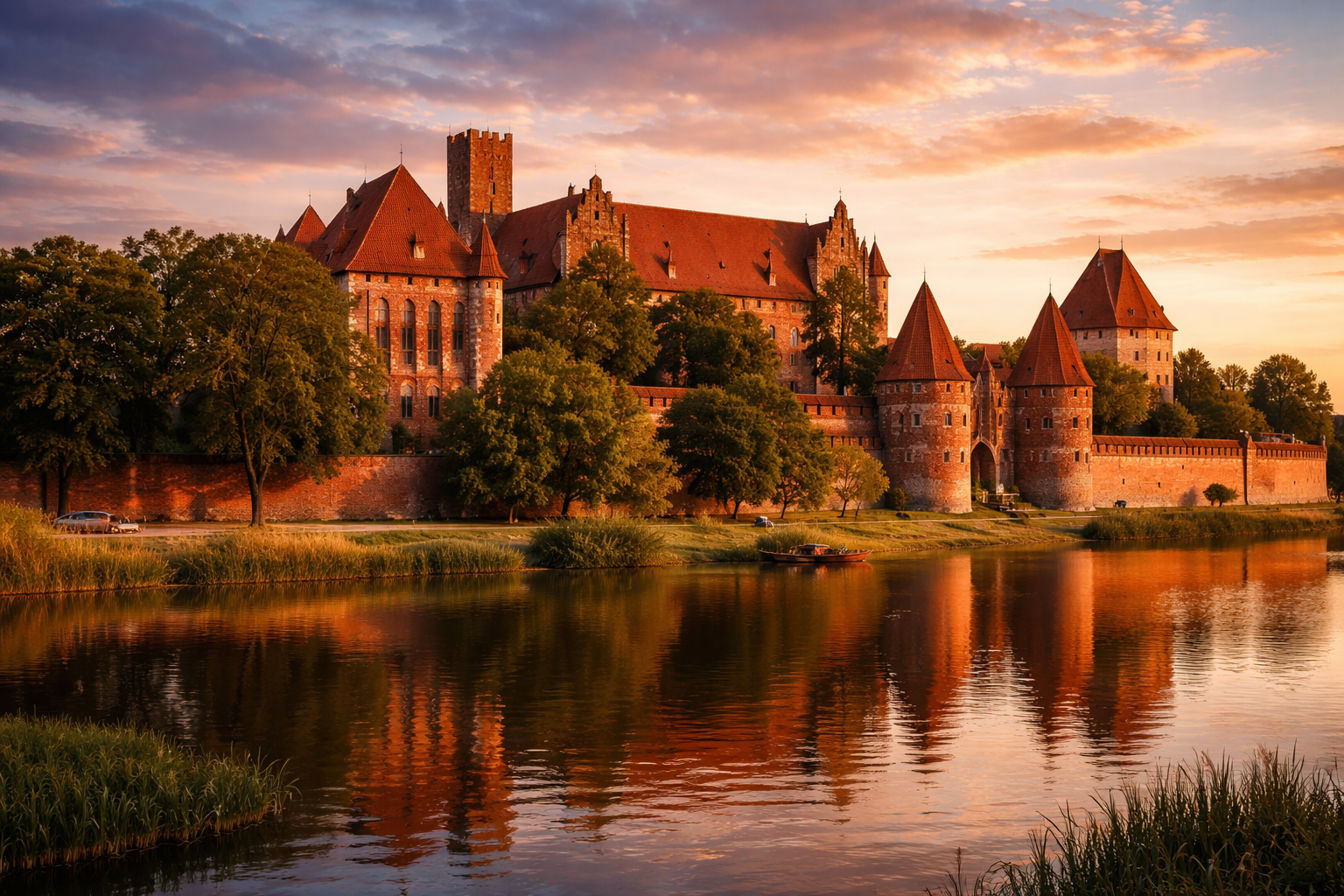 قلعة مالبورك - أكبر قلعة من الطوب من العصور الوسطى في أوروبا