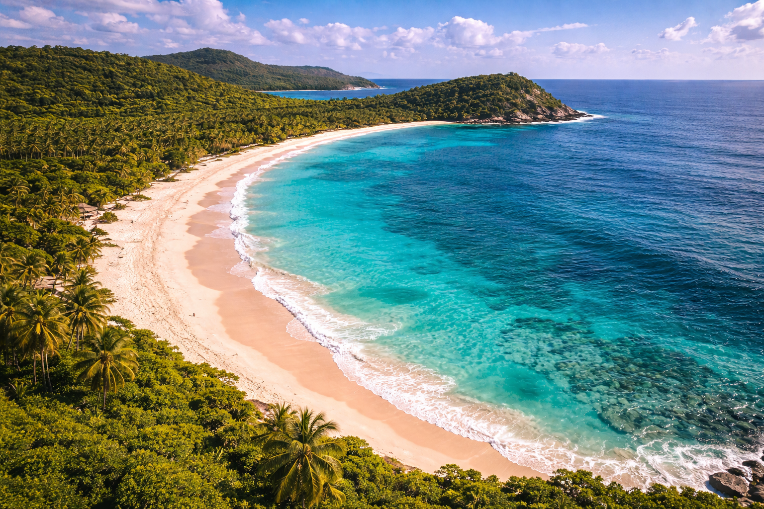 Half Moon Bay — a crescent-shaped bay in Antigua