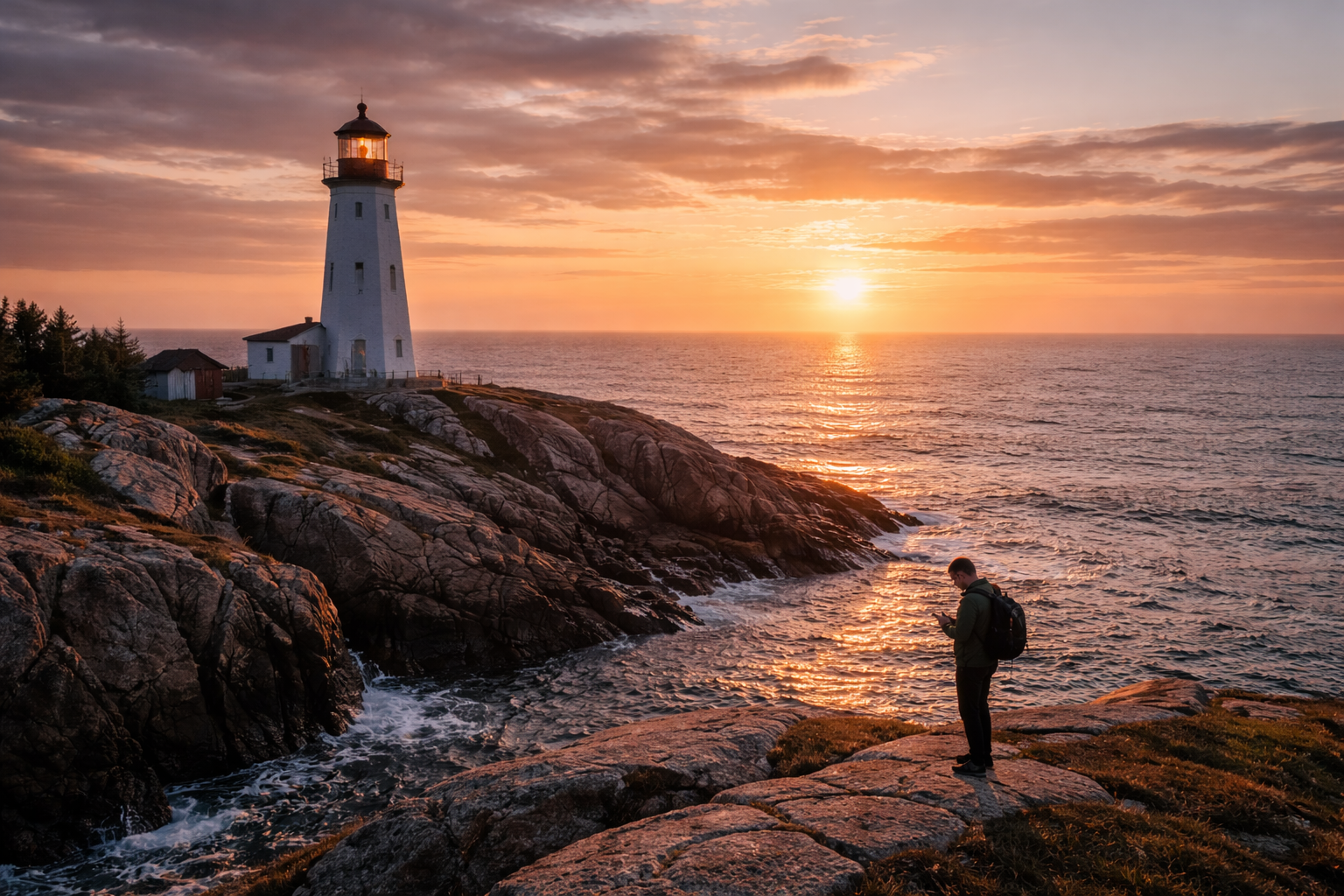 איי אולנד עם מגדלור