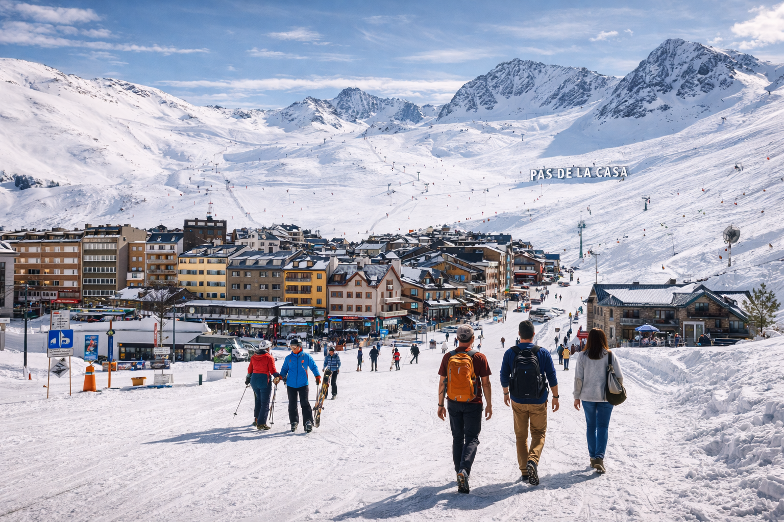 Pas de la Casa Andorra ski resort