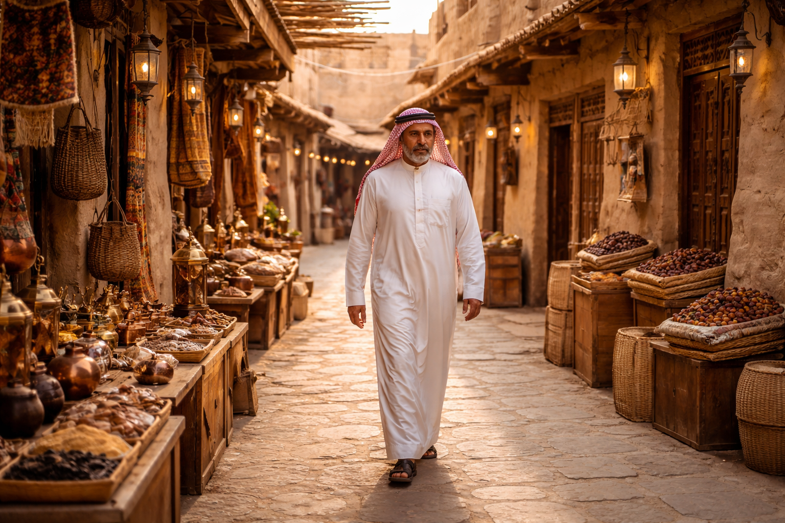 Miestny obyvateľ na ulici Ha'ilu