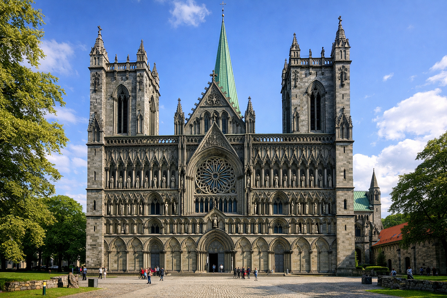 Nidaros Cathedral in Trondheim – Norway’s Gothic architecture