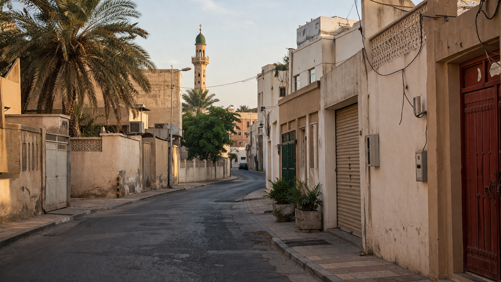 העיר עיסא עם אווירה יומיומית וחיים רגילים של התושבים