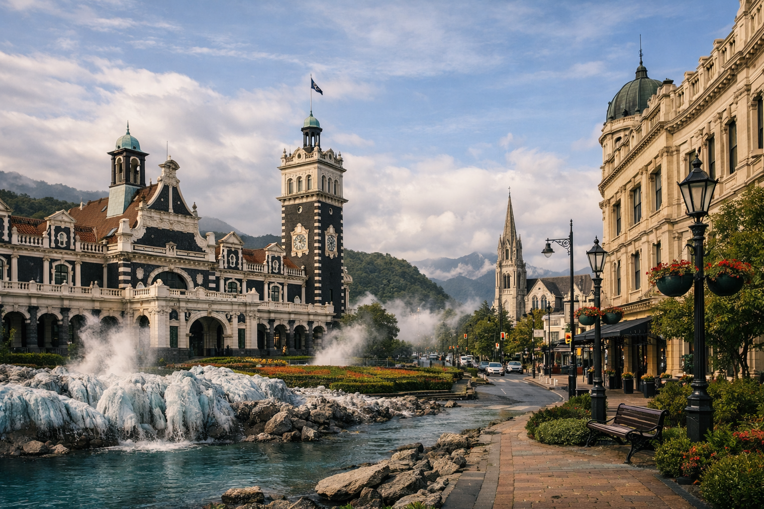 Danedinas arhitektūra Eiropas stilā