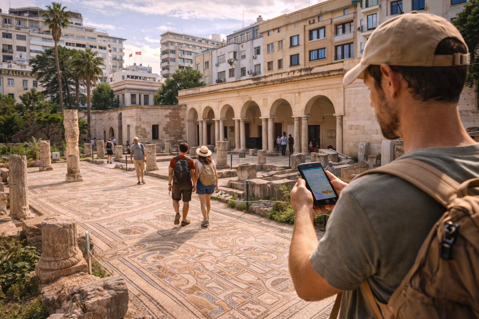 The city of Sétif with Roman heritage