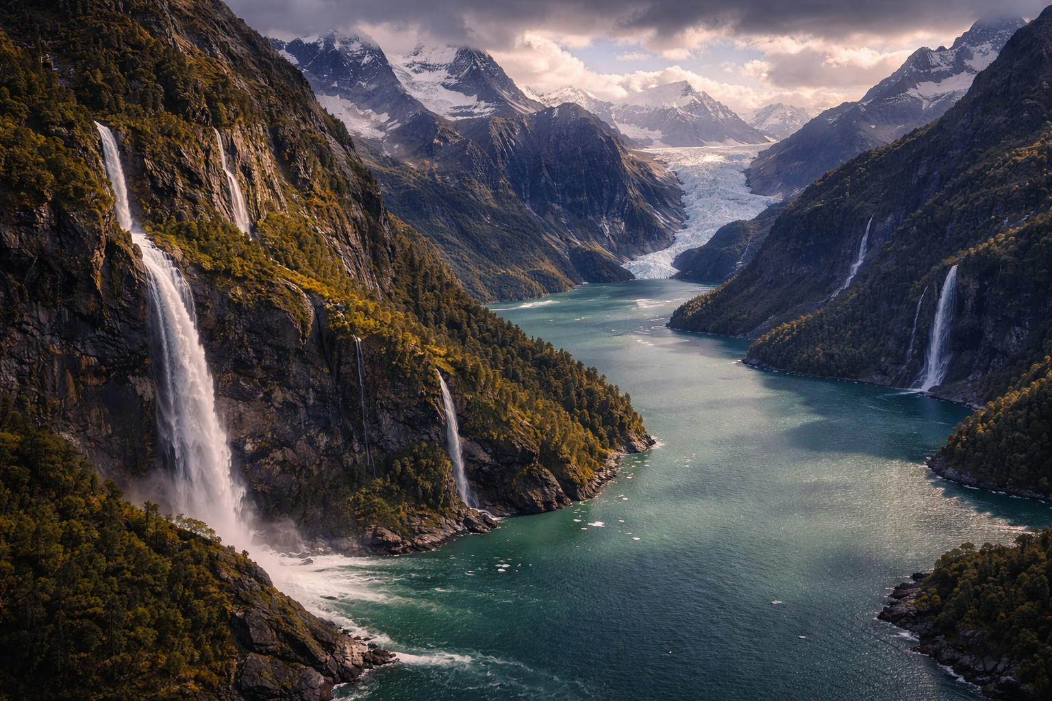 Fiordi della Patagonia e ghiacciai del sud del Cile