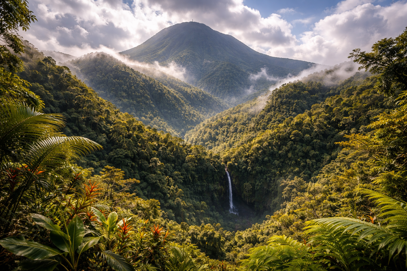 Góra Morne Diablotin na Dominice