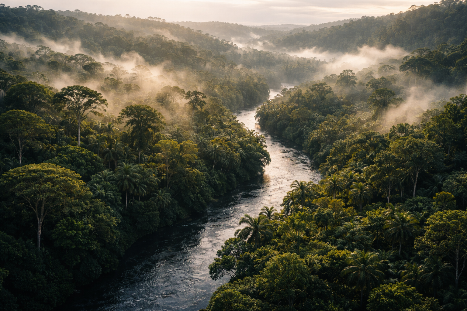 Dżungla Parku Narodowego Manu w peruwiańskiej Amazonii