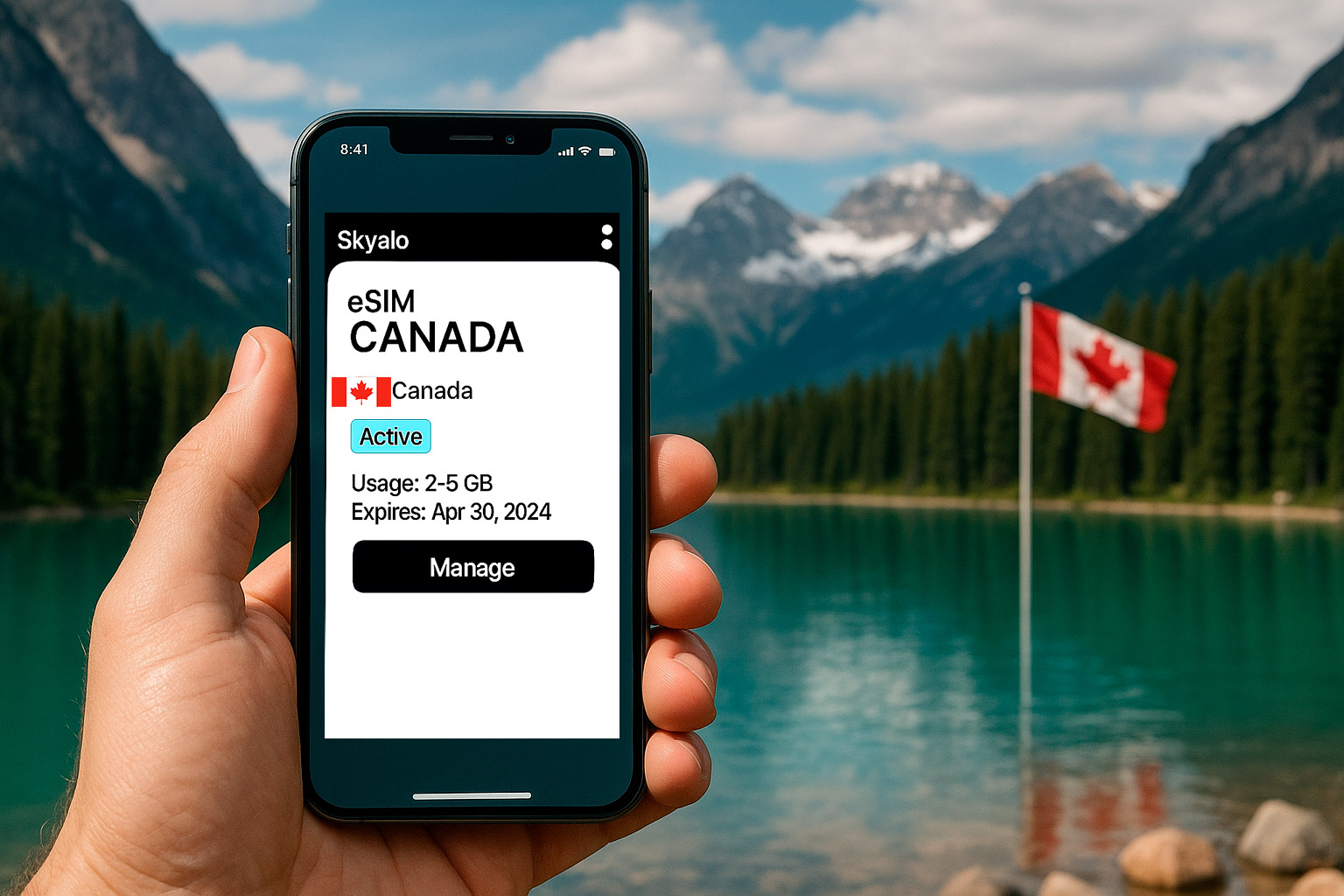 Stay reliably connected in Canada with Skyalo — fast, easy, and affordable