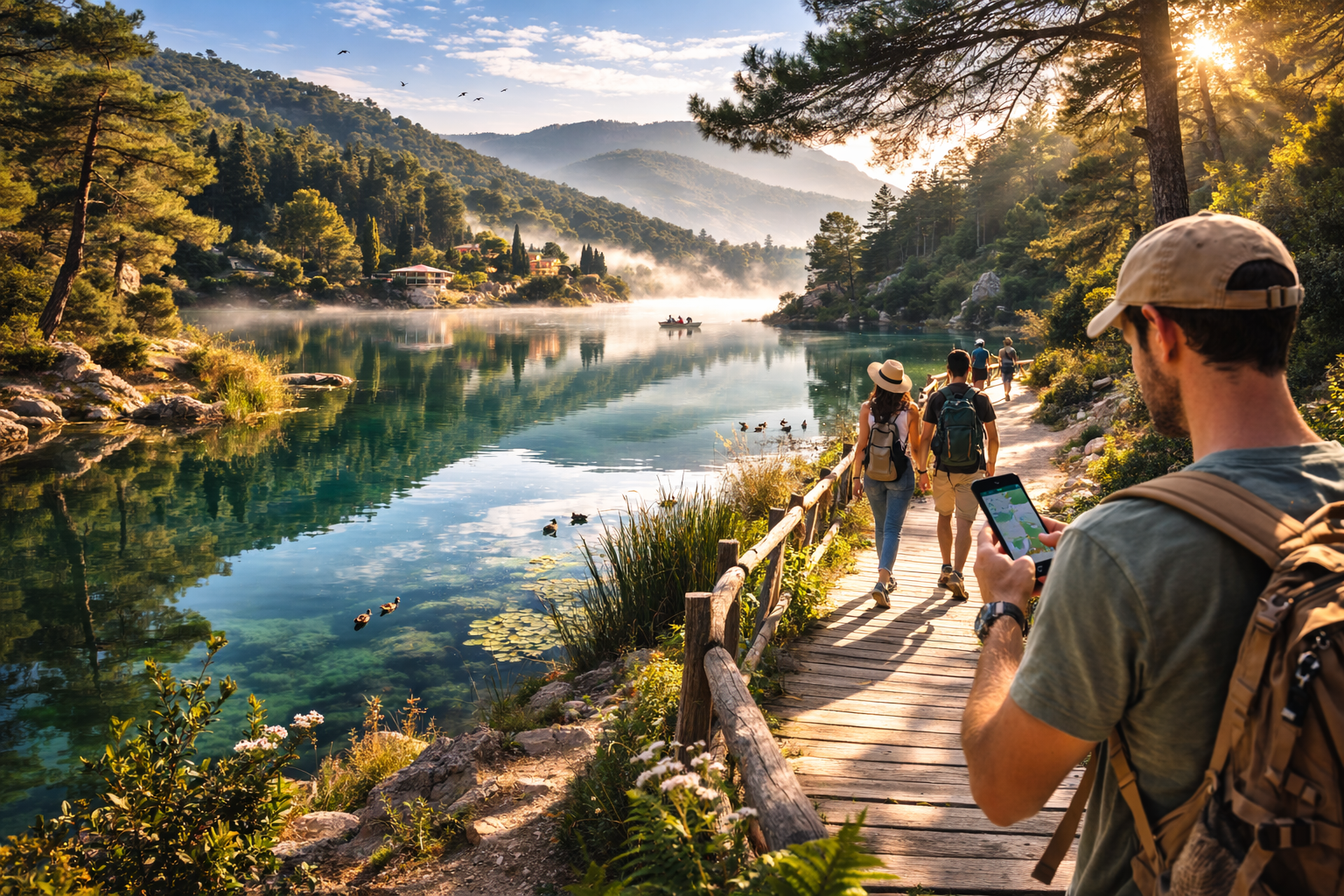 The lakes of El Kala National Park