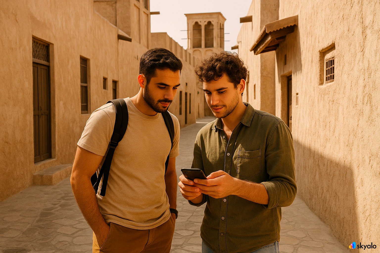 Finding the abra pier — Skyalo eSIM keeps friends on track