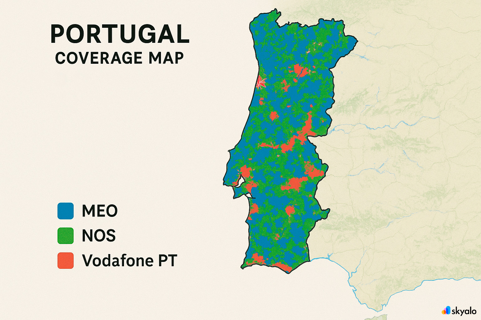 Skyalo keeps you connected in cities and along the coast