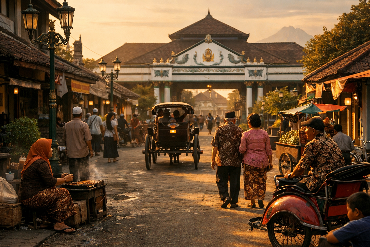 Yogyakarta’s historic center