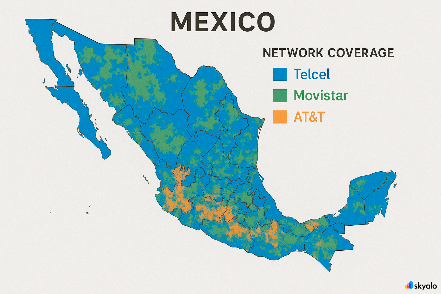 Skyalo работает даже в отдалённых зонах и на побережьях