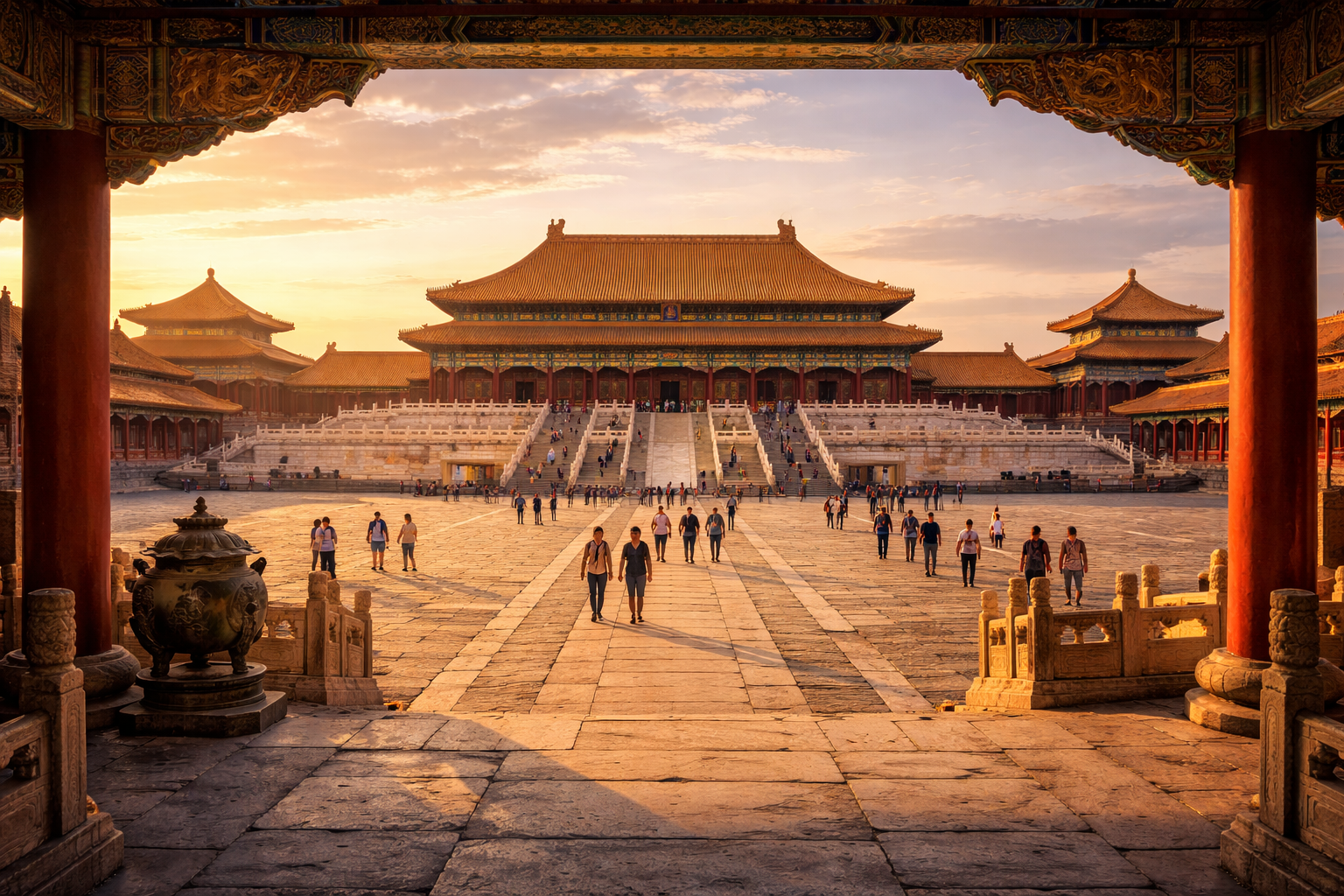 The Imperial Palace, the Forbidden City in Beijing