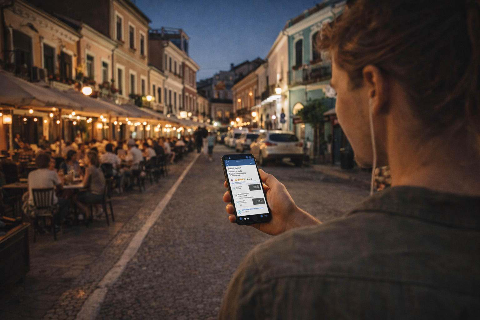 Traditional Albanian dishes and seafood on a table
