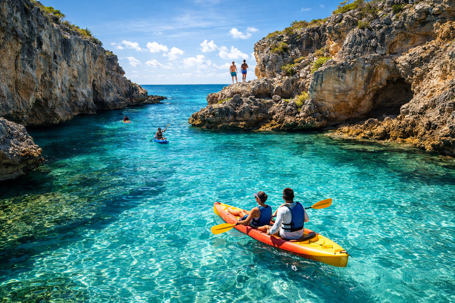 Little Bay with kayaks