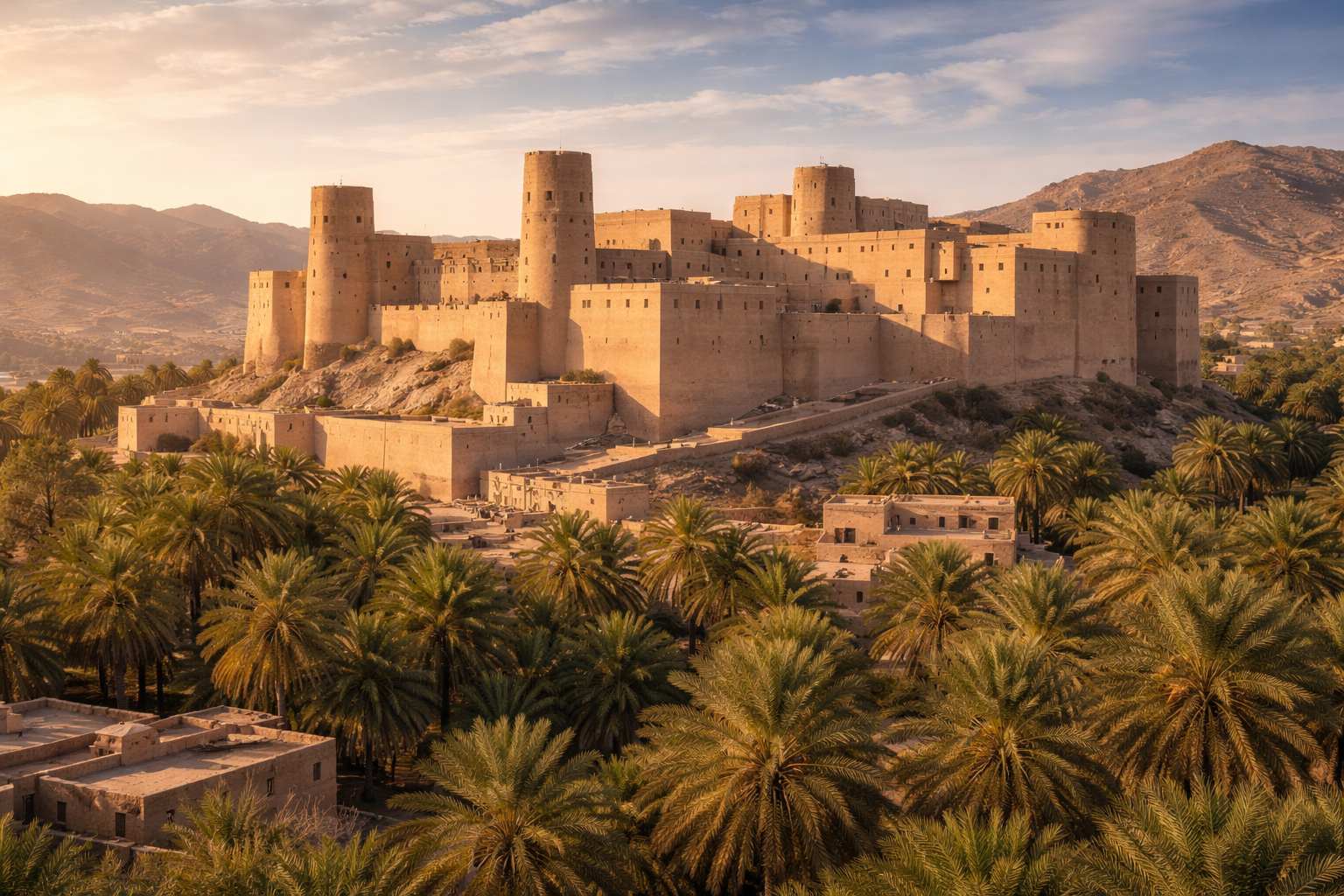 Το αρχαίο φρούριο Μπαχλά στο Ομάν