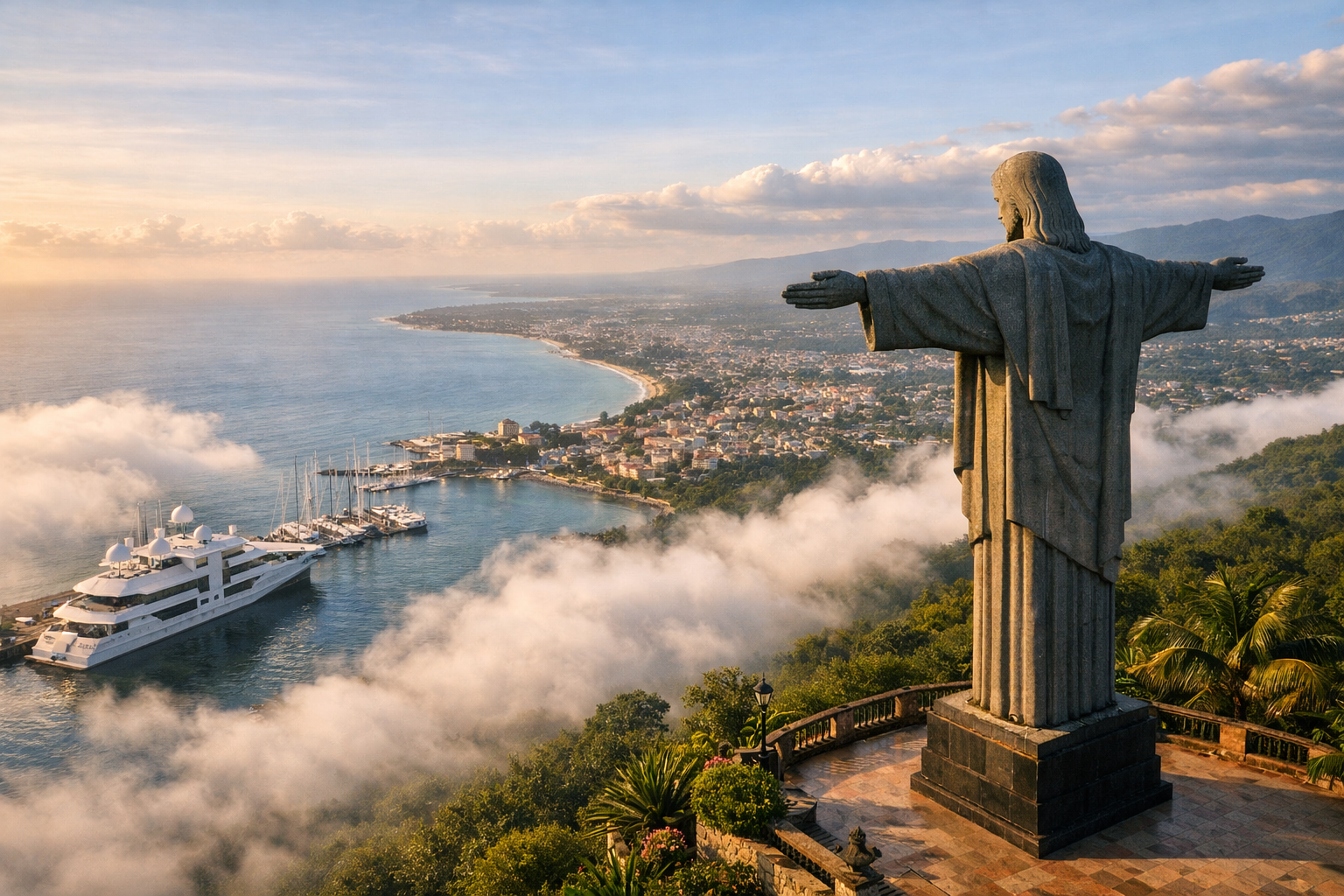 Muntanya Isabel de Torres amb vista panoràmica sobre Puerto Plata i l’oceà
