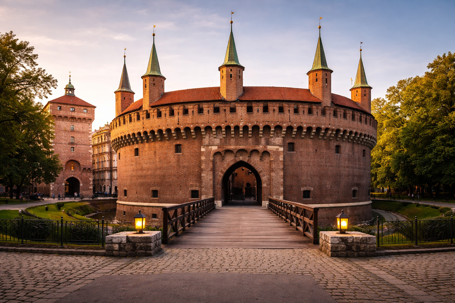 بارباكان كراكوف - حصن من العصور الوسطى