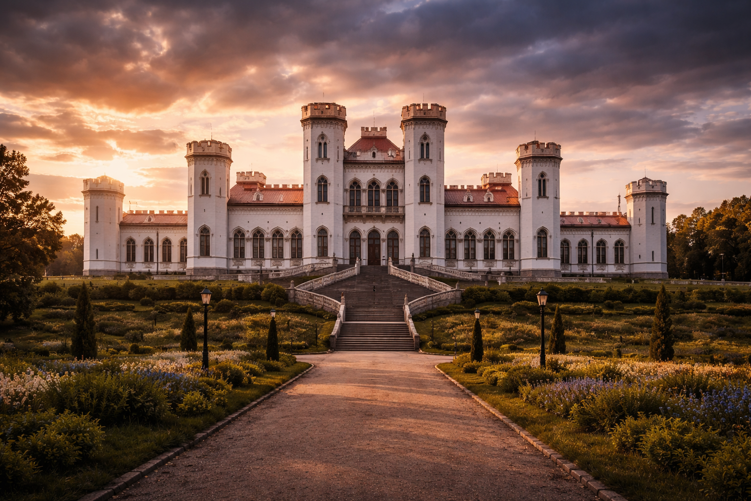 コッソヴォのプスロフスキー宮殿