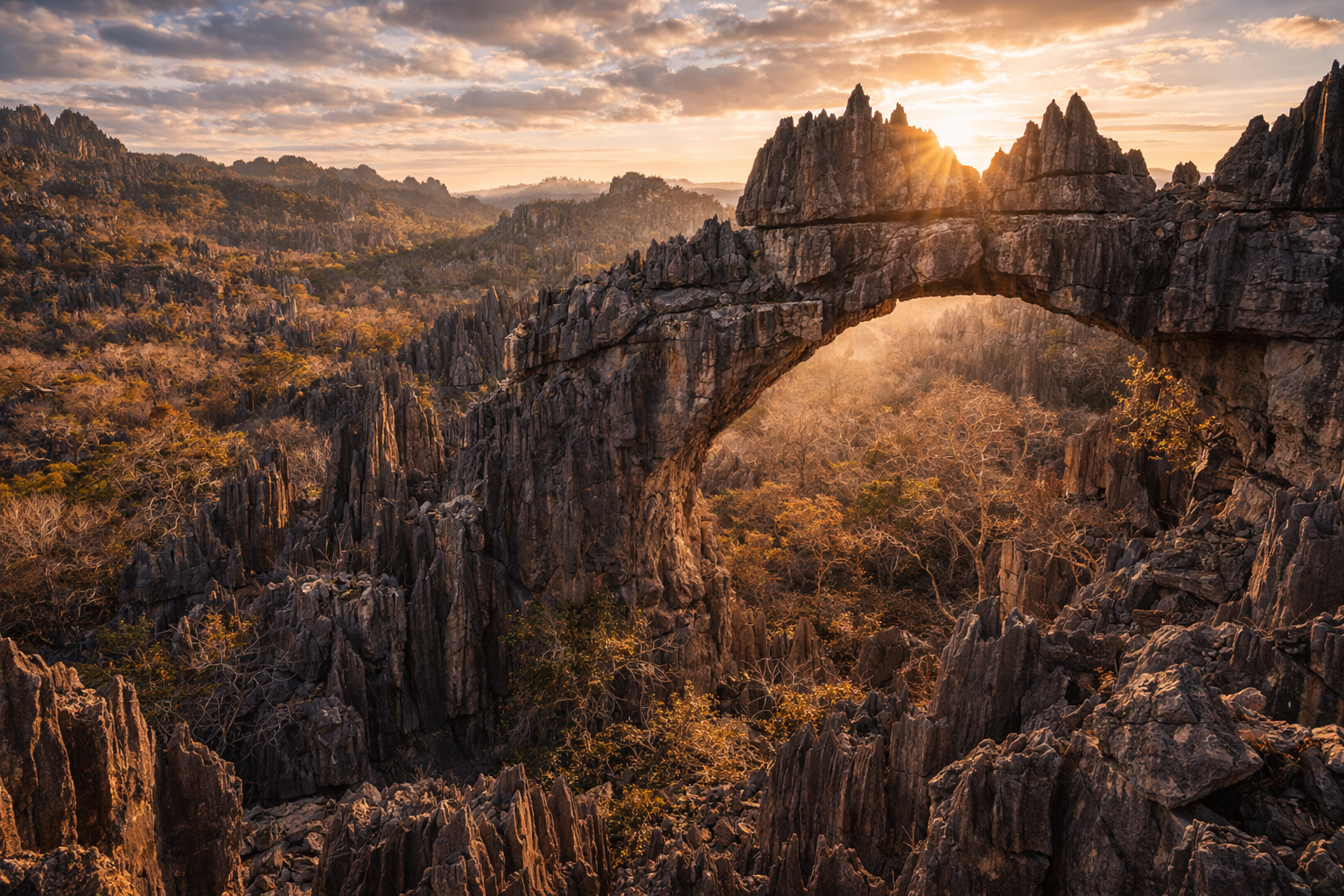 Ankarana stone formations