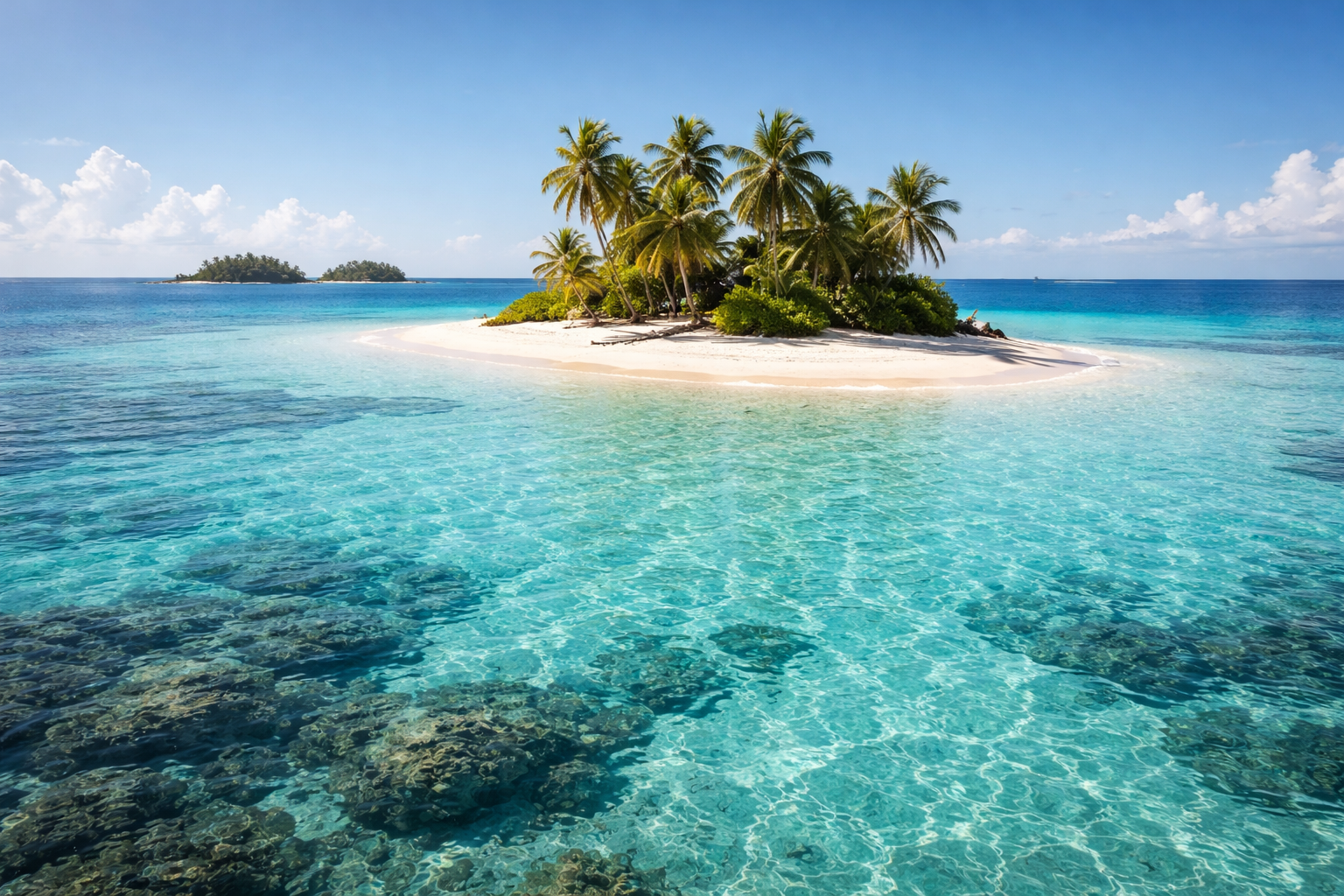 Саподілья-Кейс із білим піском і прозорою водою далеко від цивілізації