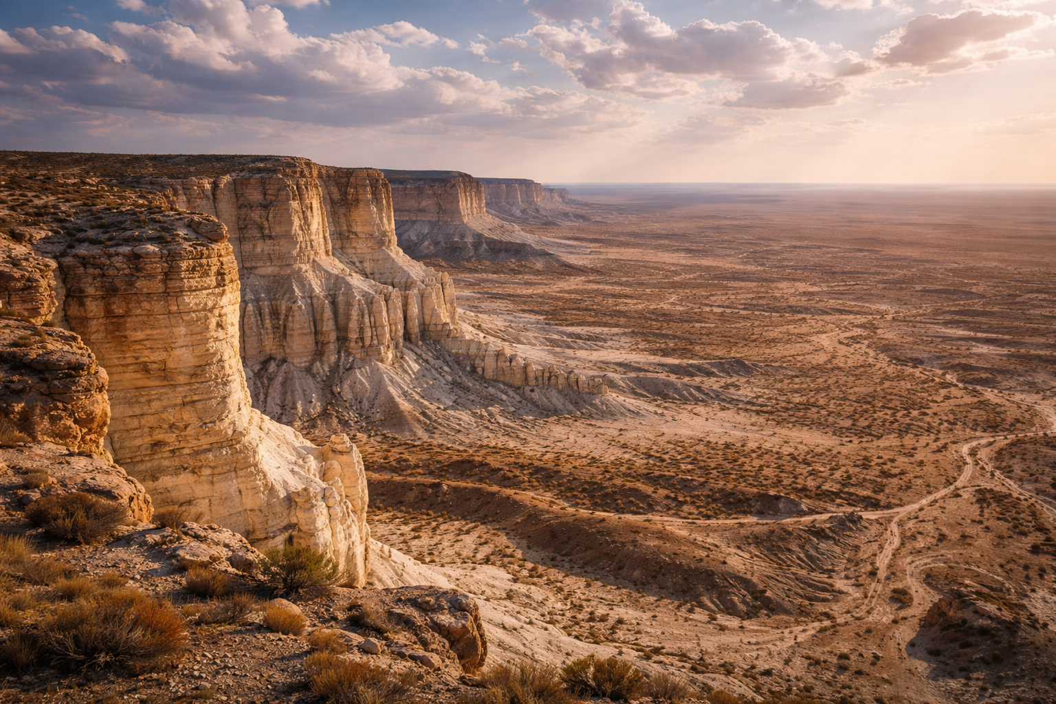 مناظر صحراوية لهضبة أوستيورت