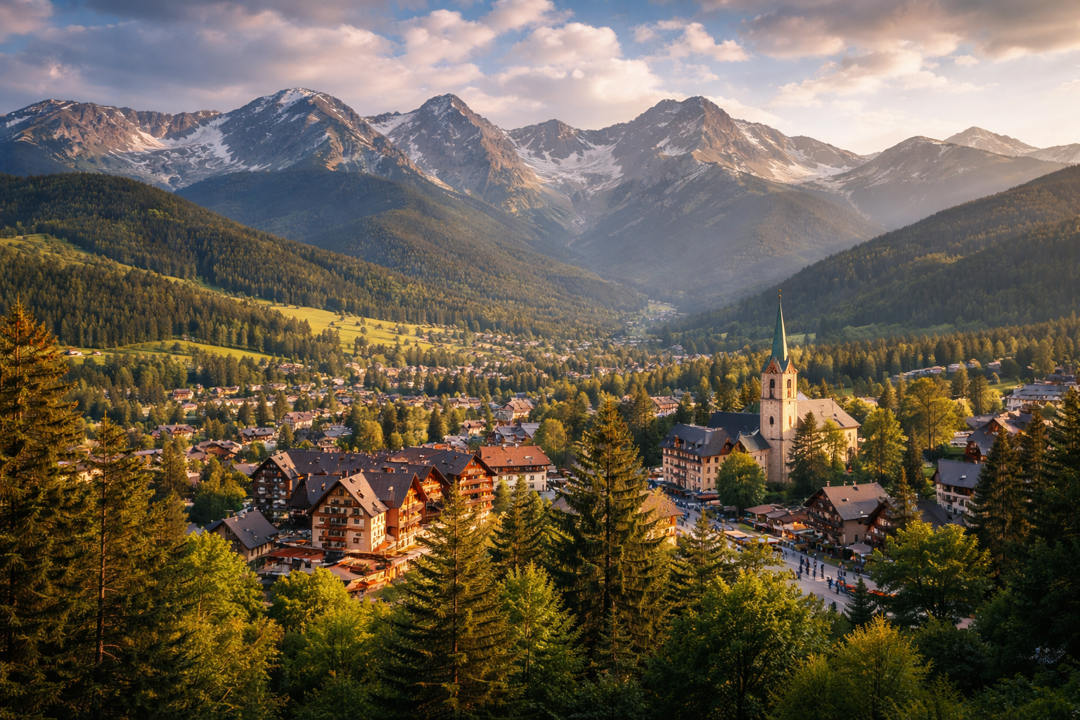 منتجع زاكوباني الجبلي وجبال تاترا