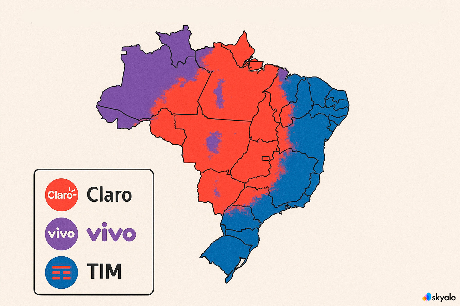 Skyalo keeps you connected from São Paulo to the Amazon