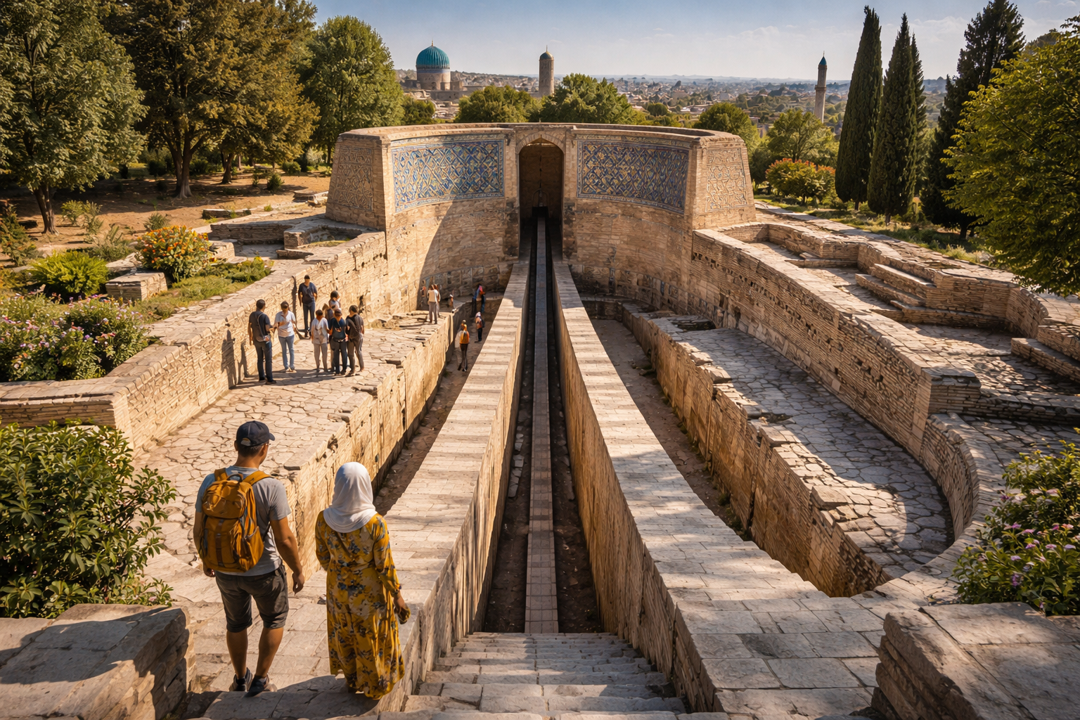 Osservatorio di Ulugh Beg a Samarcanda