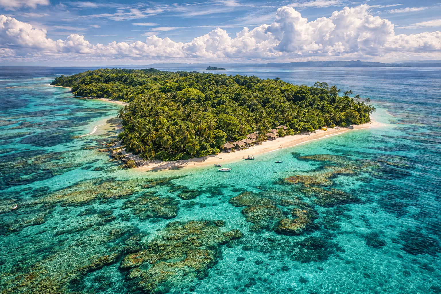 Escudo de Veraguas Island in the Caribbean Sea