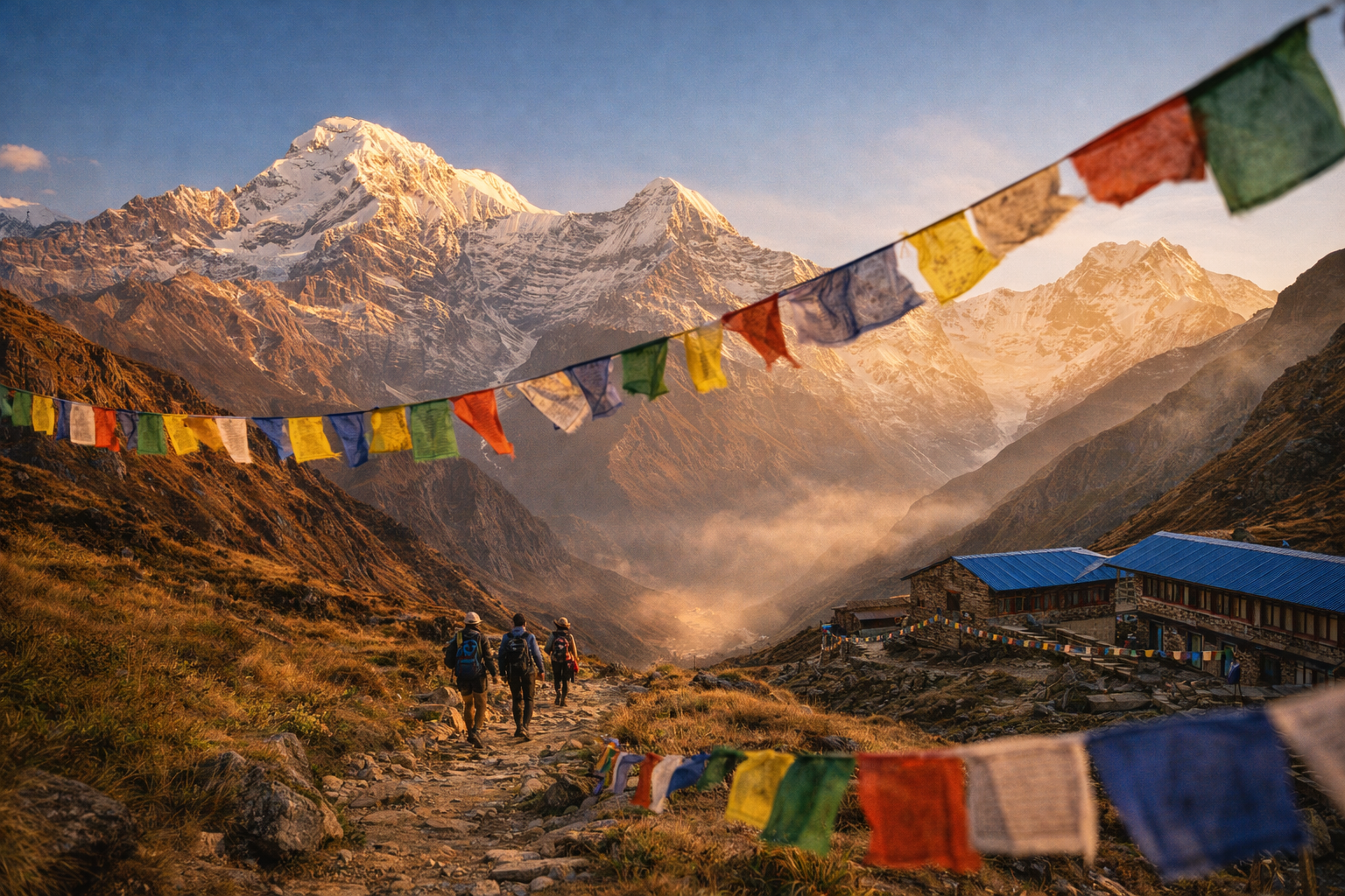 Il massiccio dell’Annapurna e i percorsi di trekking