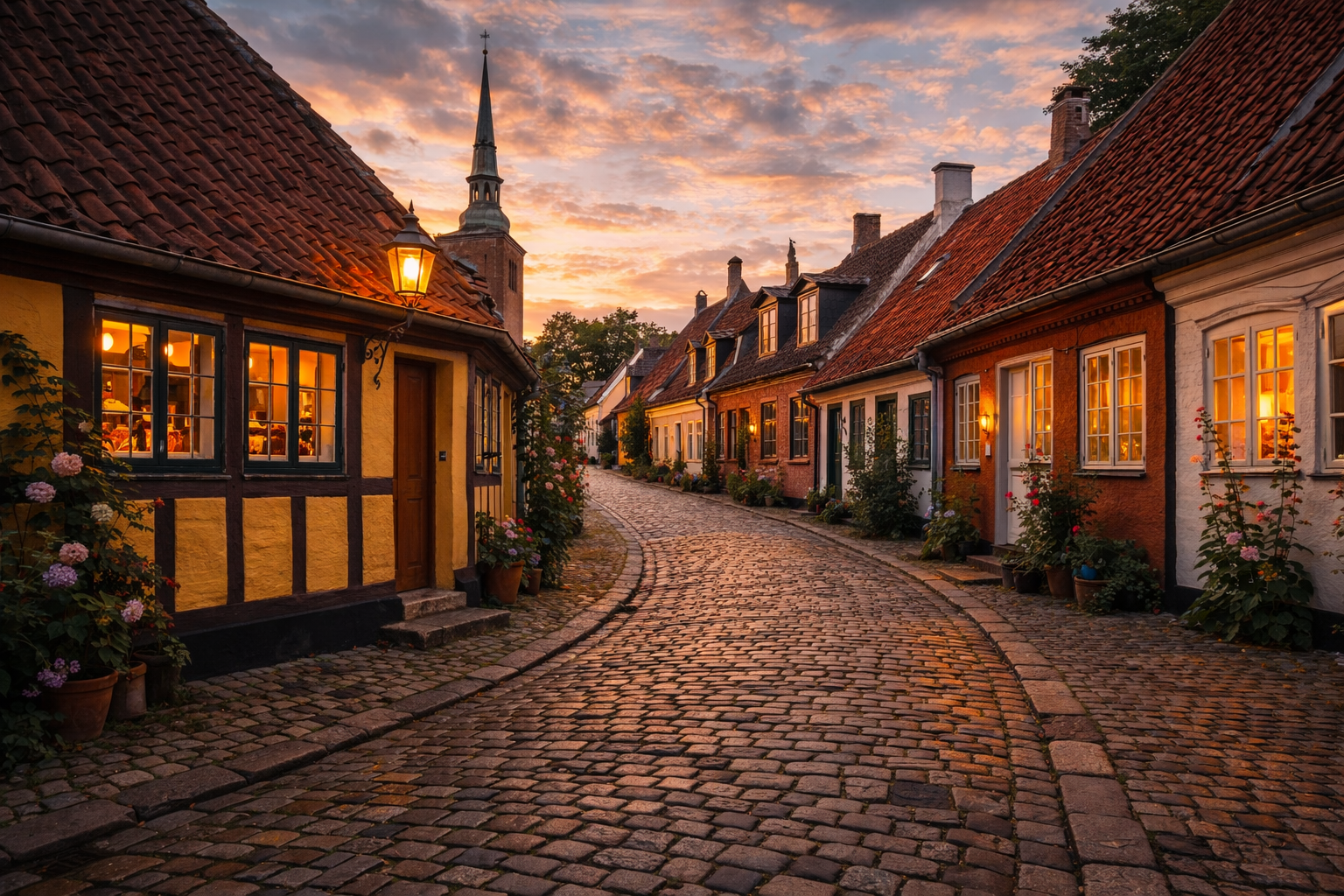 Odense historic center