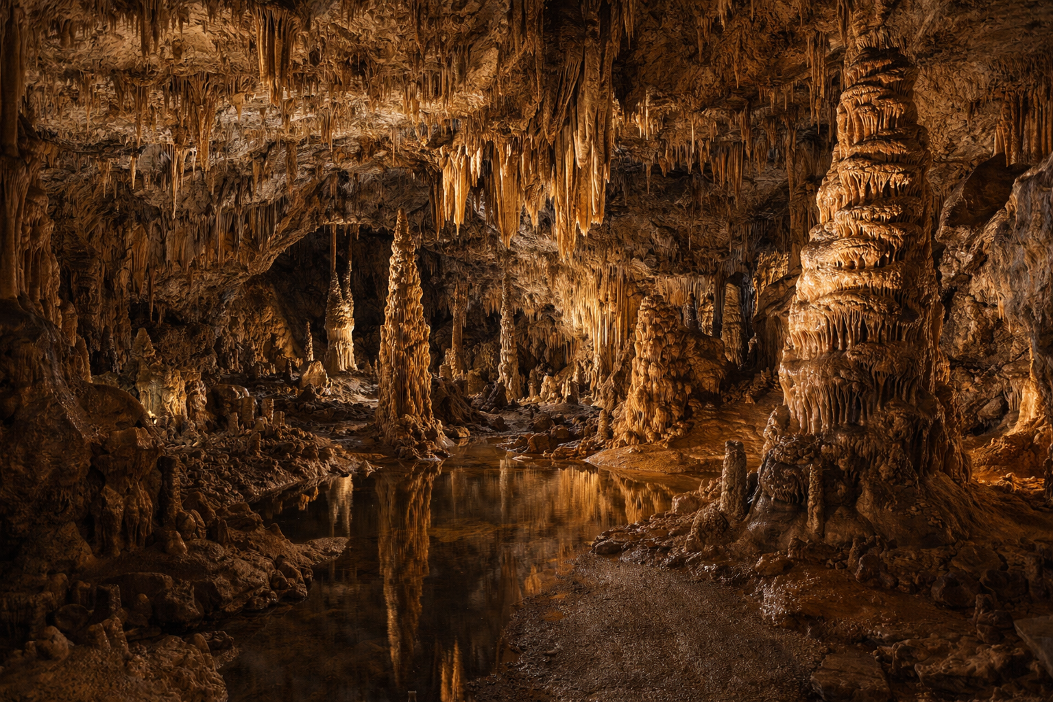 מערות אגבטלֶק עם אולמות תת-קרקעיים ויצירות טבע