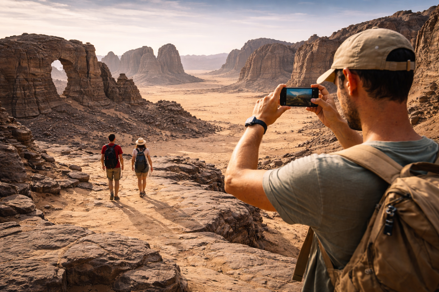 The rocks of Tassili n’Ajjer