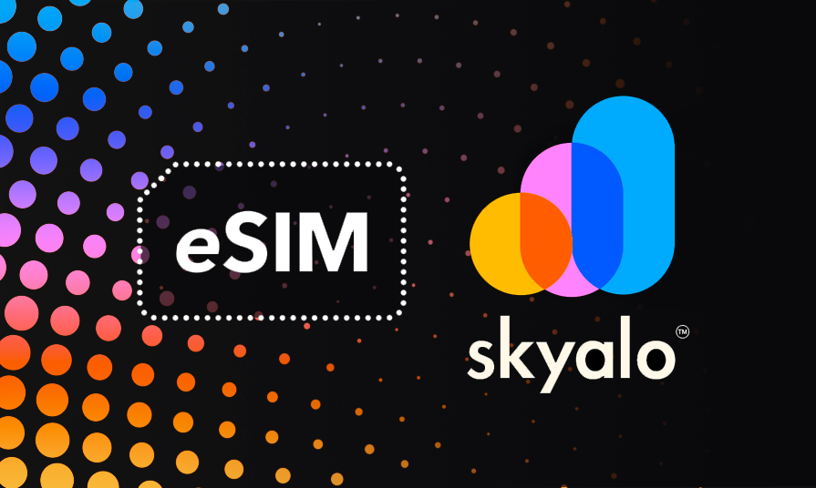 A smartphone with active eSIM — the future of mobile connectivity.