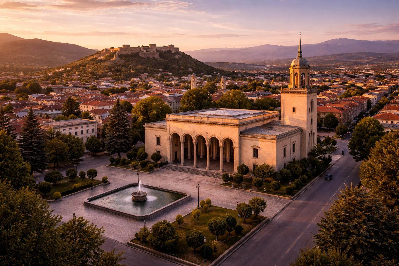 Ciudad de Gori y museo de Stalin - punto histórico de Georgia