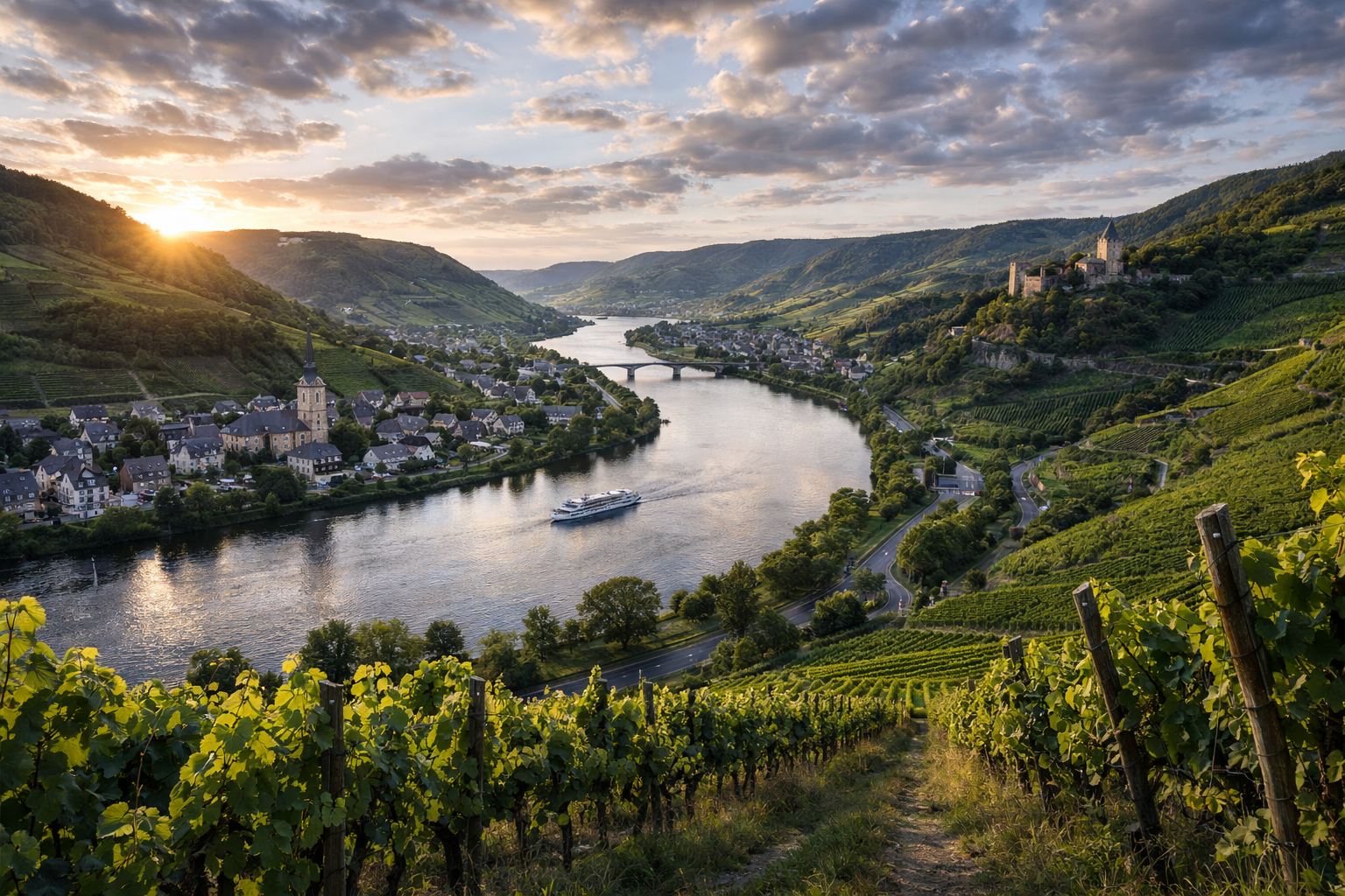 Cañones rocosos de la región de Müllerthal