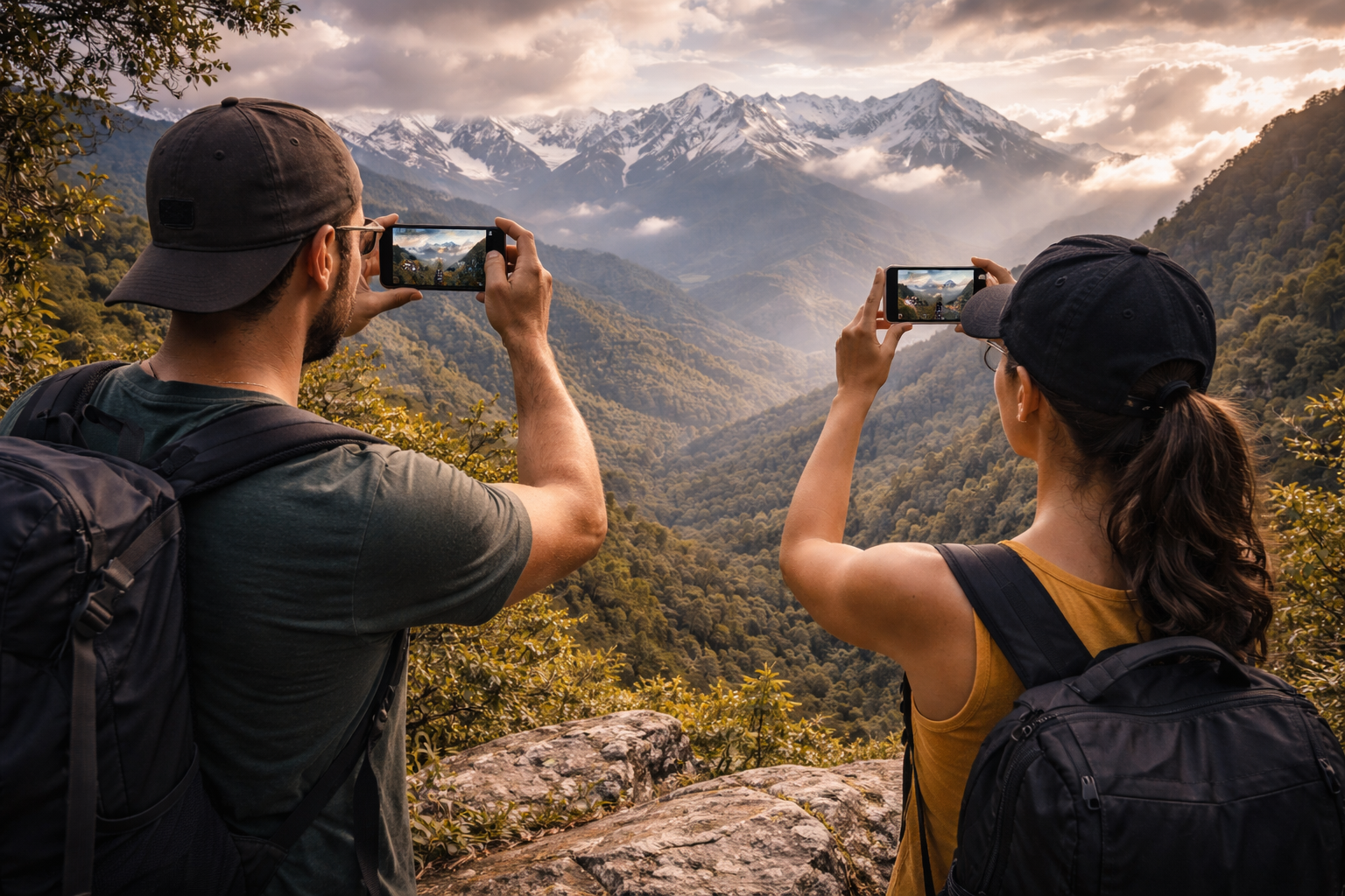 Putnici u planinama Sijera Nevada de Santa Marta koriste pametne telefone sa eSIM internetom