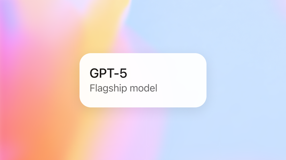 Cover: GPT-5 — OpenAI’s flagship model