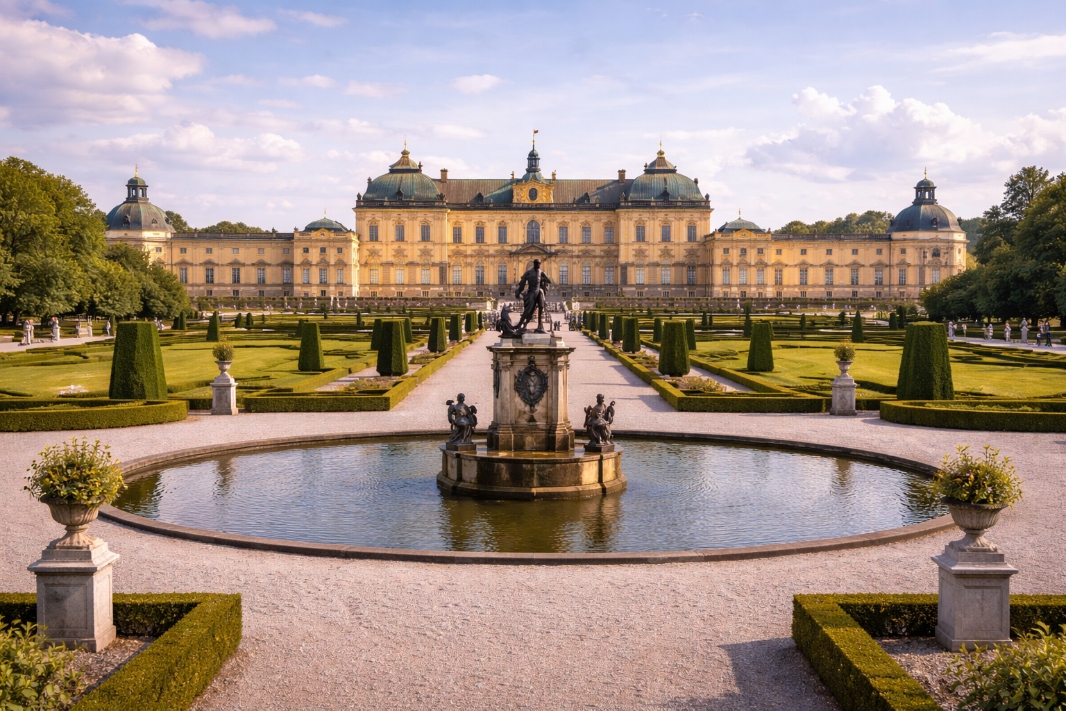 Drottningholm Palace and the royal park
