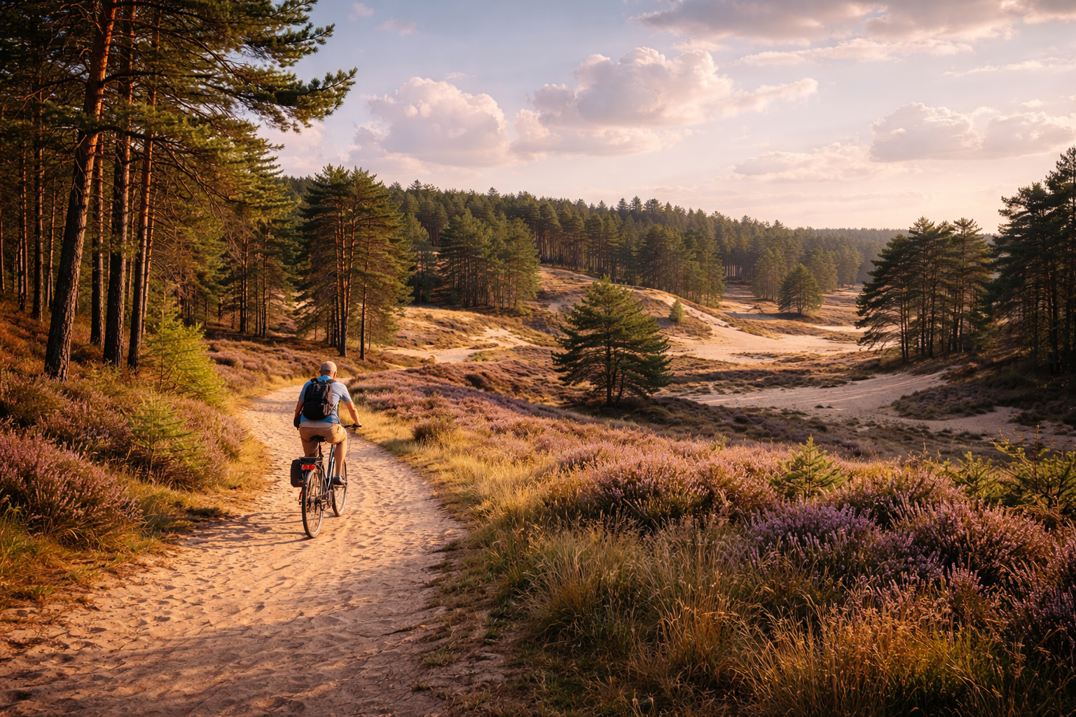 Landscape of De Hoge Veluwe National Park