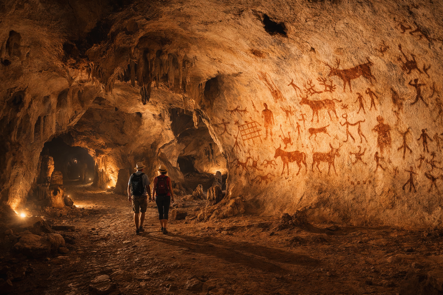 Magura Cave with ancient rock paintings