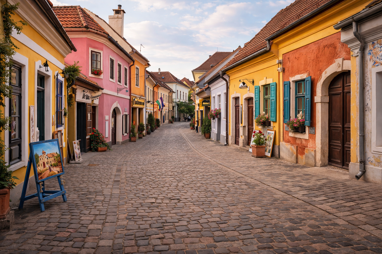 רחובות צבעוניים של סנטנדרה עם אווירה אמנותית ואדריכלות עתיקה