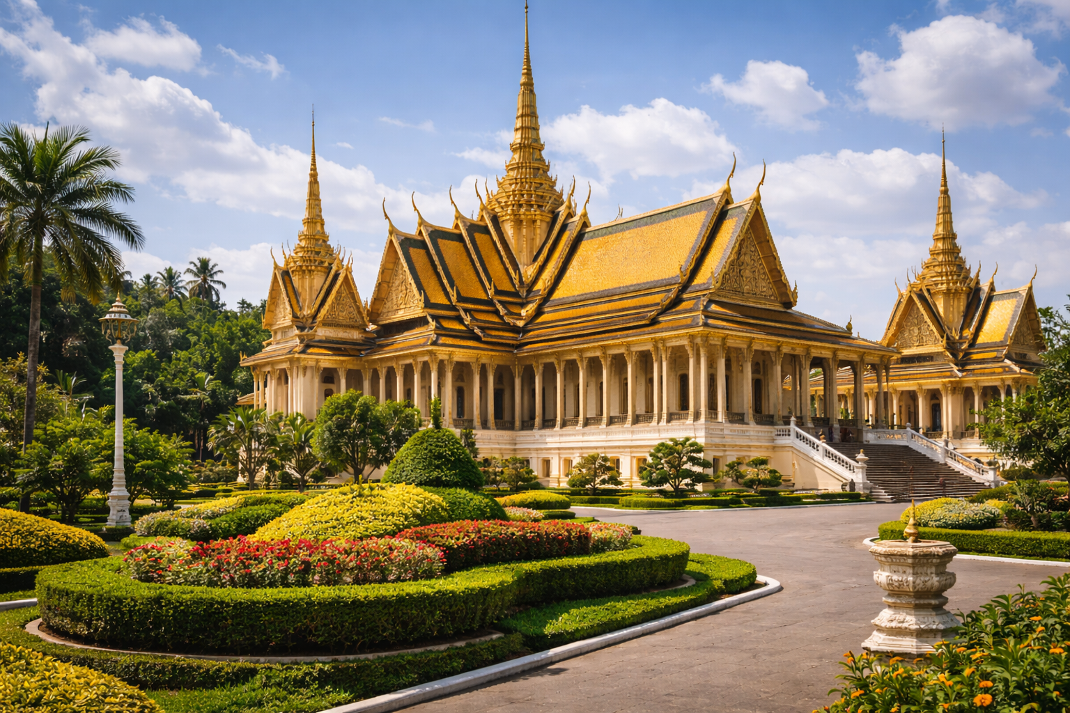 The Royal Palace in Phnom Penh