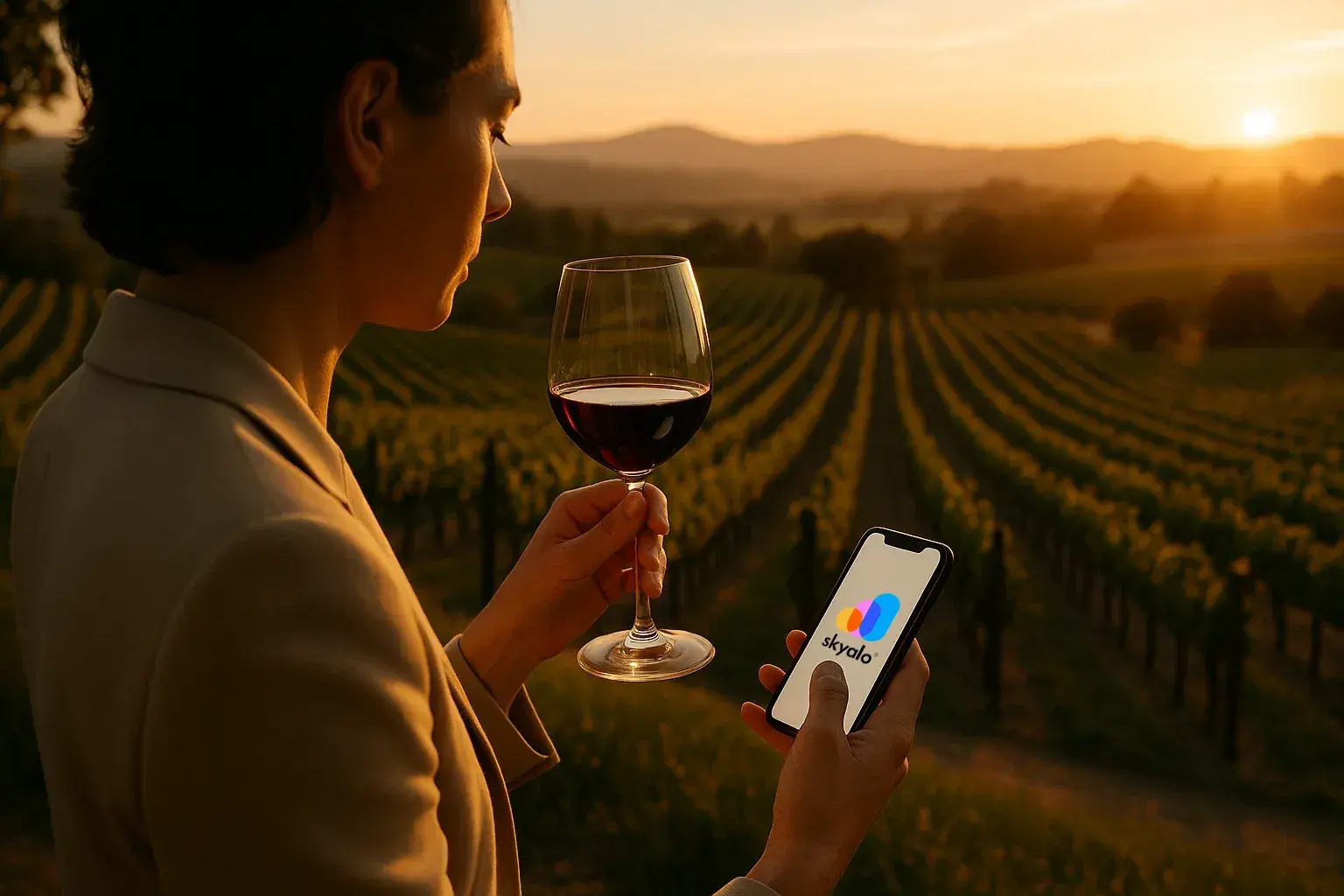 Napa Valley wine tasting with eSIM