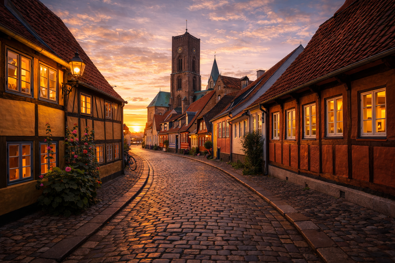 Medieval town of Ribe